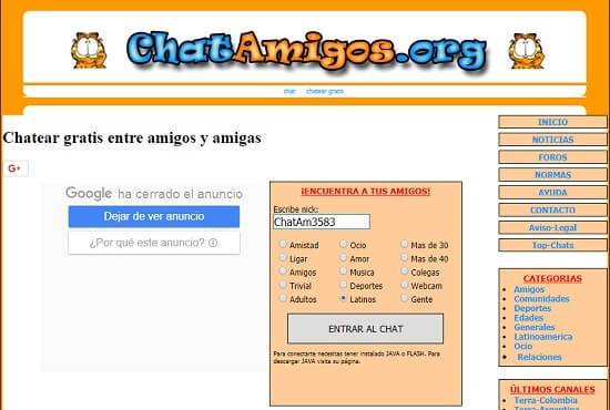 citas gratis para adultos y chat