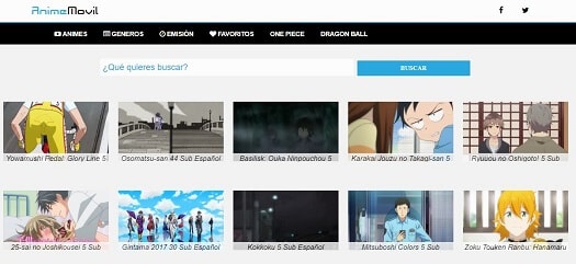 Anime Movil sitios para ver anime gratis