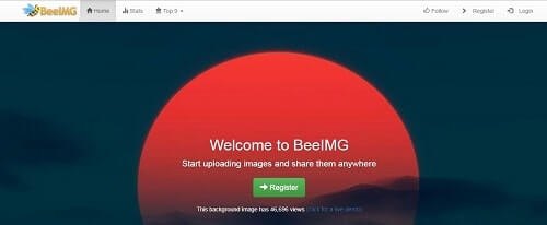 BeeImg subir fotos a internet para compartir