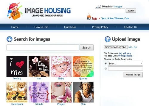 imagehousing imagenes de paginas web de internet