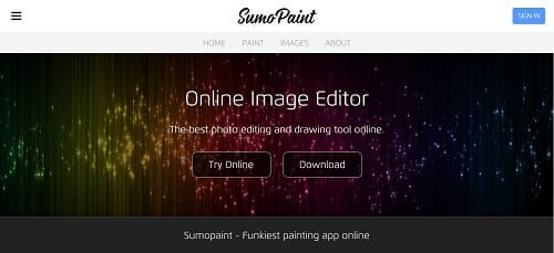sumopaint editor de imagenes online