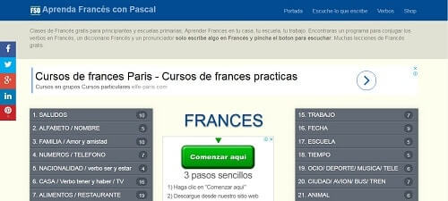 frenchspanishonline francés on line