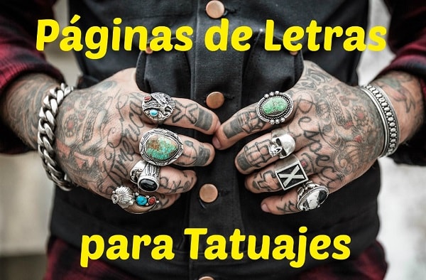 webs de letras tatuajes