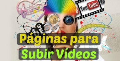 páginas para subir vídeos online