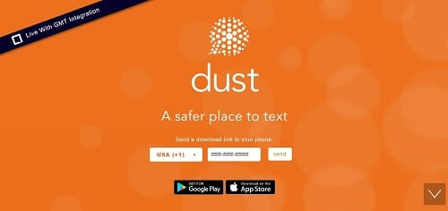 dust sexting app