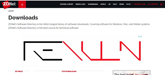ZDNet Downloads programas free