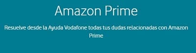 Amazon Prime Video Vodafone