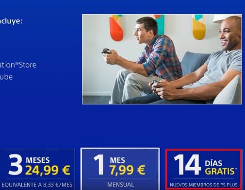 PlayStation Plus oferta