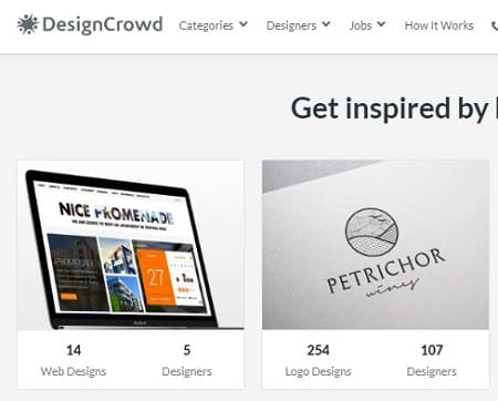 DesignCrowd vender diseños
