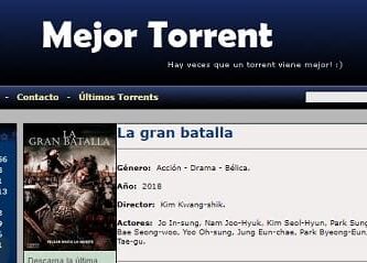 Mejortorrent descargar