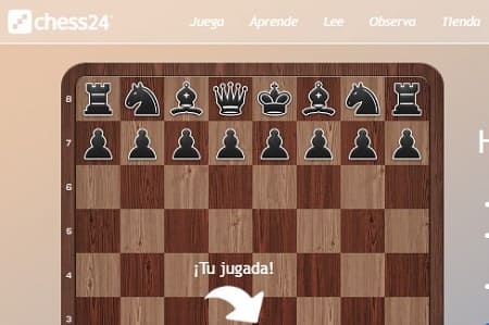 Chess24 jugar ajedrez
