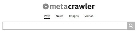 Metacrawler buscadores de Internet